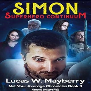 Simon: Superhero Continuum Audiolibro Por Lucas W. Mayberry arte de portada