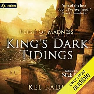 Reign of Madness Audiolibro Por Kel Kade arte de portada