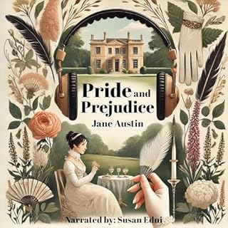 Pride and Prejudice Audiobook By Jane Austen cover art