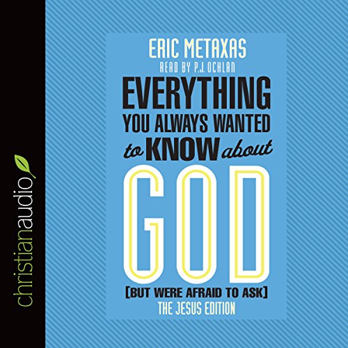 Diseño de la portada del título Everything You Always Wanted to Know About God (But Were Afraid to Ask): The Jesus Edition