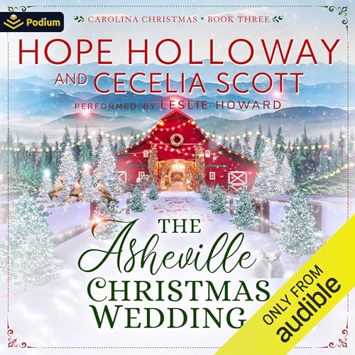 The Asheville Christmas Wedding Audiolibro Por Hope Holloway, Cecelia Scott arte de portada