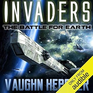 Invaders Audiolibro Por Vaughn Heppner arte de portada