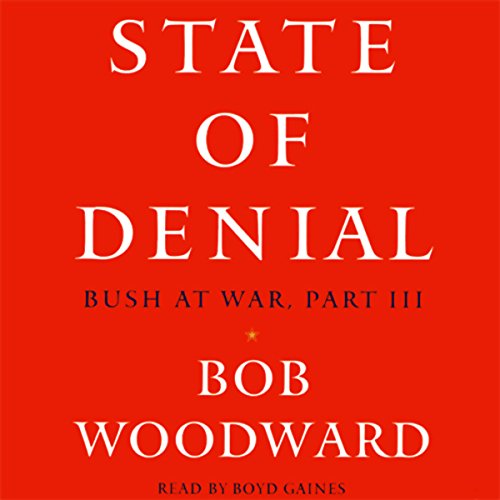 State of Denial Audiolivro Por Bob Woodward capa