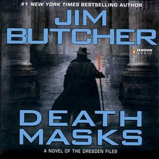 Death Masks Audiolibro Por Jim Butcher arte de portada