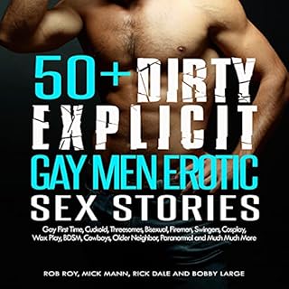 Page de couverture de 50+ Dirty Explicit Gay Men Erotic Sex Stories