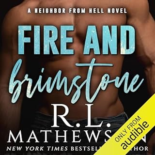 Fire and Brimstone Audiolibro Por R. L. Mathewson arte de portada