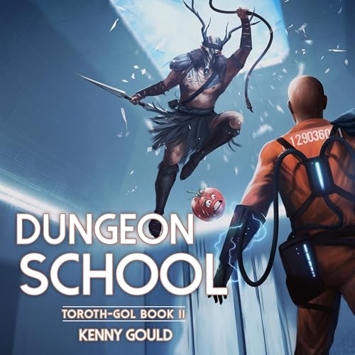 Dungeon School Audiolibro Por Kenny Gould arte de portada