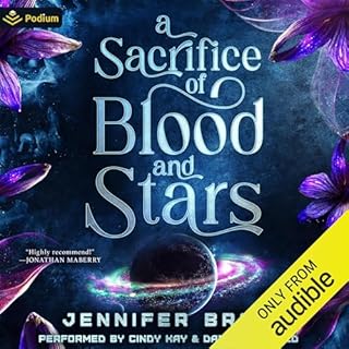 A Sacrifice of Blood and Stars: An Astromance Audiolibro Por Jennifer Brody arte de portada