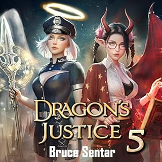 Dragon's Justice 5 Audiolibro Por Bruce Sentar arte de portada