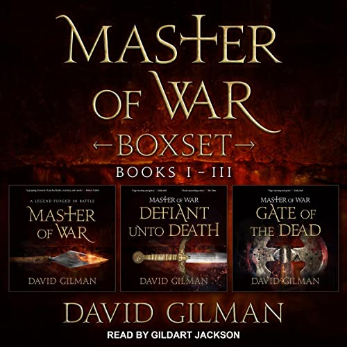 Master of War Boxset Audiolibro Por David Gilman arte de portada