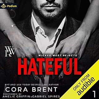 Hateful Audiolibro Por Cora Brent arte de portada