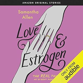 Diseño de la portada del título Love & Estrogen