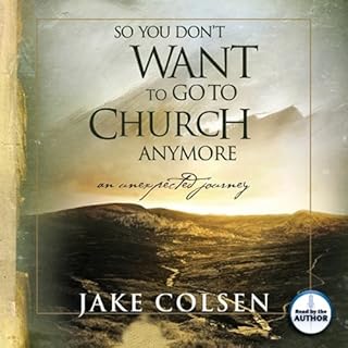 So You Don't Want to Go to Church Anymore Audiobook By Jake Colsen cover art