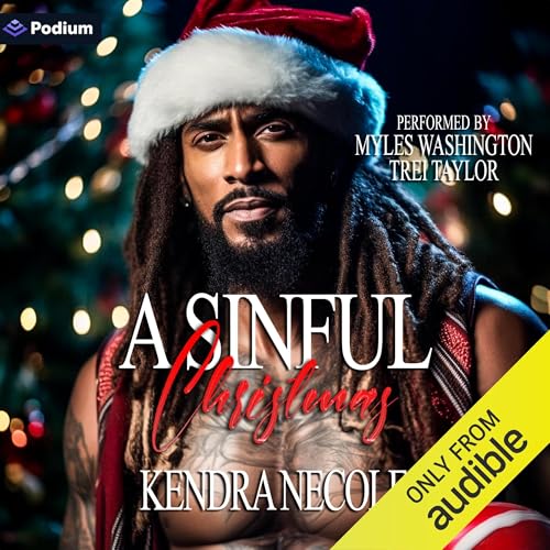 A Sinful Christmas Audiolivro Por Kendra Necole capa