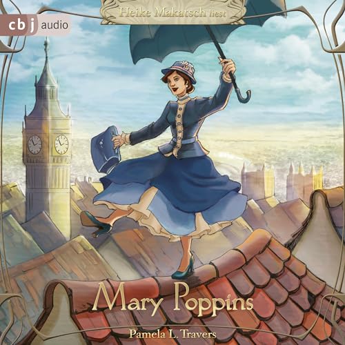 Mary Poppins Audiolibro Por Pamela L. Travers, Elisabeth Kessel arte de portada