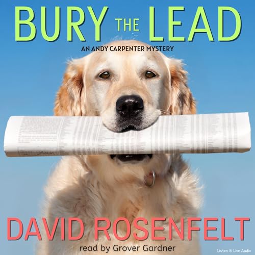 Diseño de la portada del título Bury the Lead