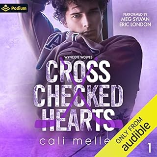 Cross-Checked Hearts Audiobook By Cali Melle cover art