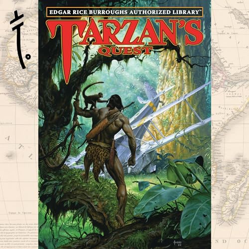 Tarzan's Quest Audiolibro Por Edgar Rice Burroughs arte de portada