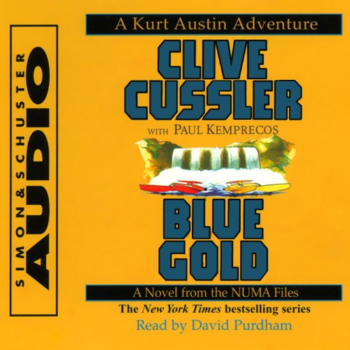 Blue Gold Audiolibro Por Clive Cussler arte de portada