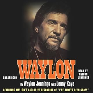 Waylon Audiolibro Por Waylon Jennings, Lenny Kaye arte de portada