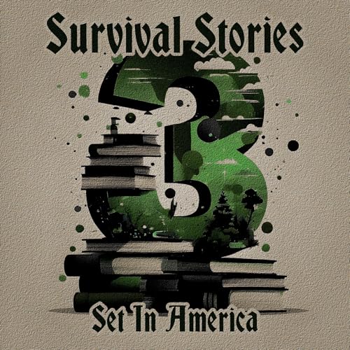 3 Stories - Survival Stories Set in America Audiolivro Por Stephen Crane, Jack London, Zane Grey capa