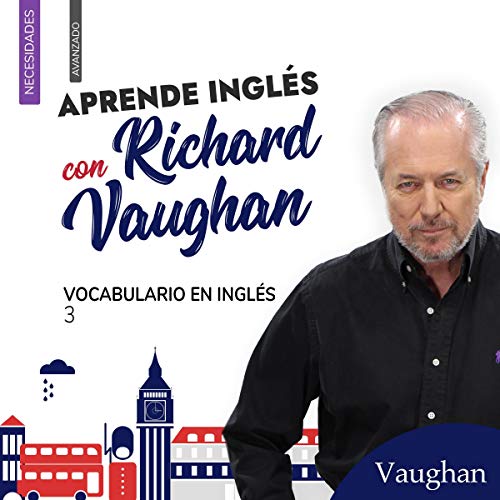 Diseño de la portada del título Vocabulario en Inglés 3