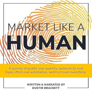 Market Like a Human Audiobook By Dustin Brackett cover art