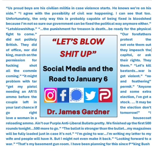 "Letsblowshitup" Audiolibro Por James Gardner arte de portada