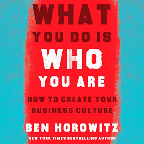 What You Do Is Who You Are Audiolibro Por Ben Horowitz arte de portada