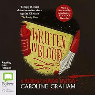 Written in Blood Audiolibro Por Caroline Graham arte de portada