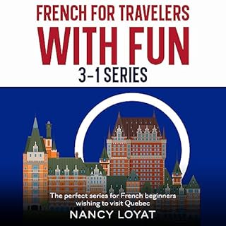 French for travelers with fun Audiolibro Por Nancy Loyat arte de portada