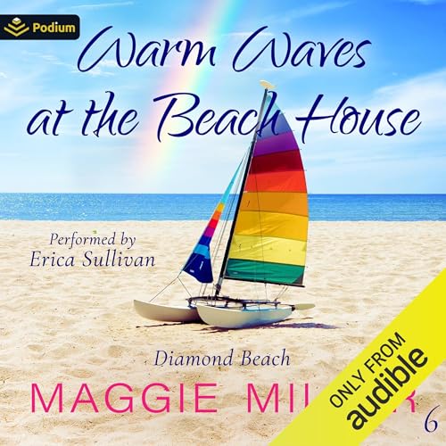 Warm Waves at the Beach House Audiolibro Por Maggie Miller arte de portada