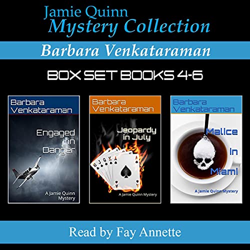 Jamie Quinn Mystery Collection: Box Set Books 4-6 Audiolibro Por Barbara Venkataraman arte de portada