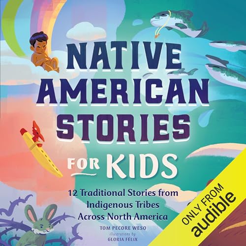 『Native American Stories for Kids』のカバーアート