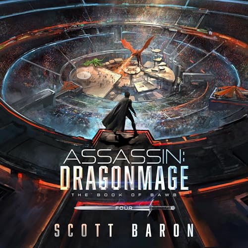 Assassin: Dragon Mage Audiolibro Por Scott Baron arte de portada