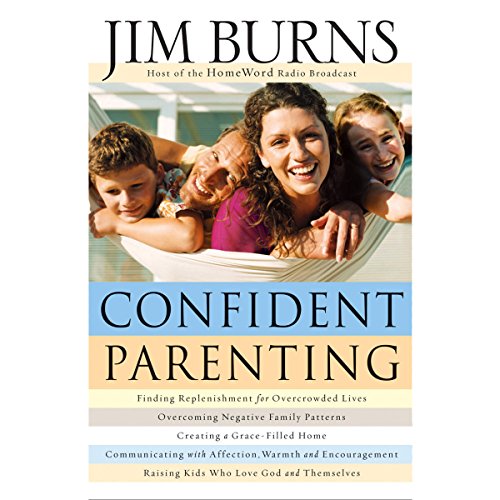 Confident Parenting Audiolivro Por Jim Burns capa