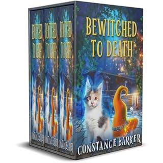 Bewitched to Death 3 Book Box Set Audiolibro Por Constance Barker arte de portada