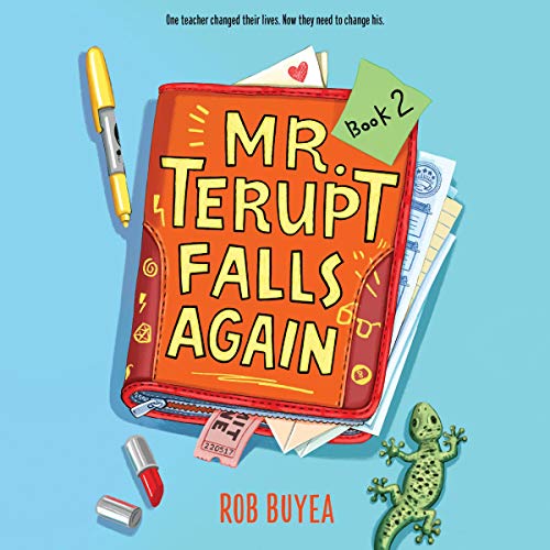 Mr. Terupt Falls Again Audiolibro Por Rob Buyea arte de portada