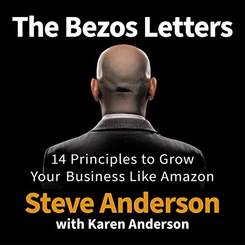 The Bezos Letters Audiolibro Por Steve Anderson arte de portada