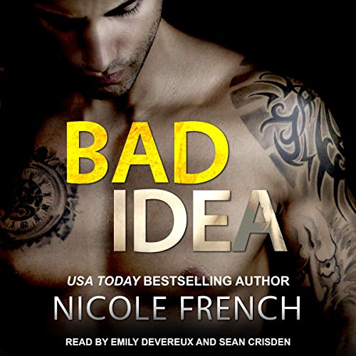 Bad Idea Audiolibro Por Nicole French arte de portada