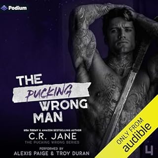 The Pucking Wrong Man Audiolibro Por C.R. Jane arte de portada