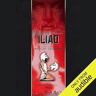 The Essential Iliad Audiolibro Por Homer, Stanley Lombardo - translator arte de portada