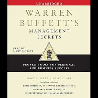 Warren Buffett's Management Secrets Audiobook By Mary Buffett, David Clark cover art