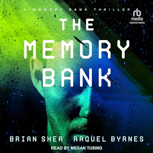 Diseño de la portada del título The Memory Bank