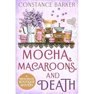 Mocha, Macaroons and Death Audiolibro Por Constance Barker arte de portada