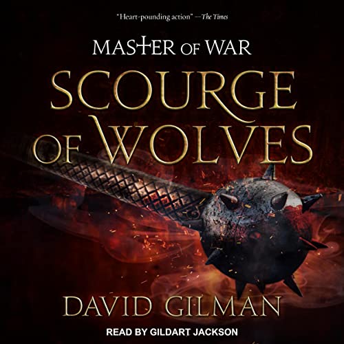 Scourge of Wolves Audiolibro Por David Gilman arte de portada