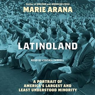 LatinoLand Audiolibro Por Marie Arana arte de portada