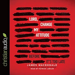 Lord, Change My Attitude Audiolibro Por James MacDonald arte de portada