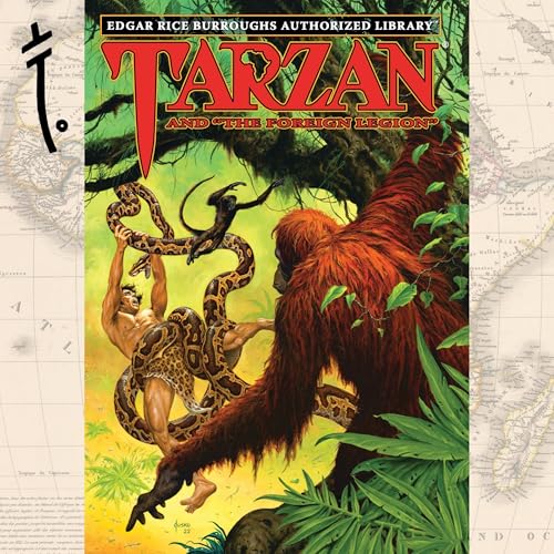 Tarzan and the Foreign Legion Audiolibro Por Edgar Rice Burroughs arte de portada