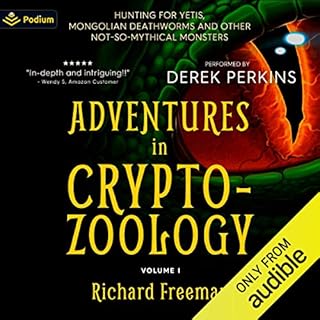 Adventures in Cryptozoology Audiolibro Por Richard Freeman arte de portada